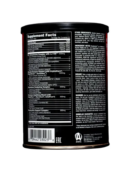 BodyNutrition | Animal Stak (21 packs) Universal Nutrition