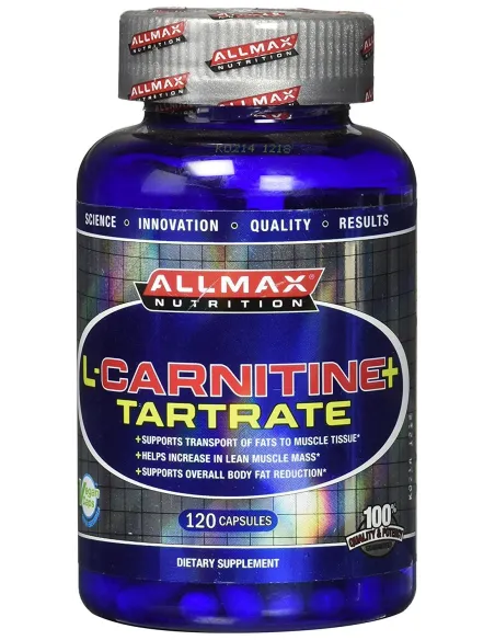 BodyNutrition | L-Carnitine + Tartrate (120 caps) AllMax Nutrition