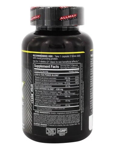 BodyNutrition | Liver D-Tox 42 caps AllMax Nutrition