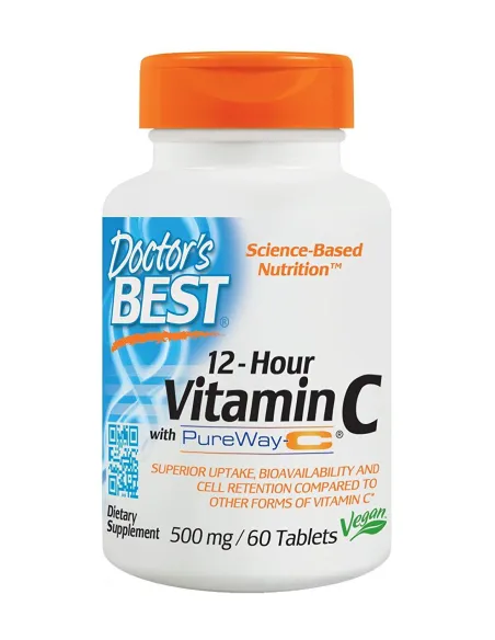BodyNutrition | 12-Hour Vitamin C with PureWay-C 60 tabs Doctor's Best