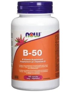 NOW Foods Vitamin B-50 | Body Nutrition (ES)