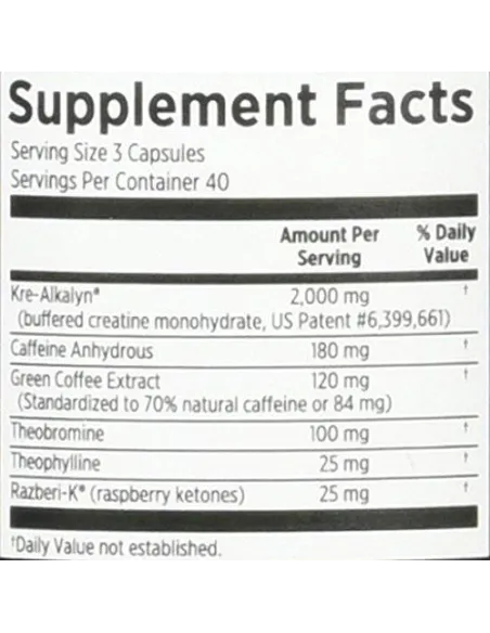 Efx Kre-Alkalyn Hardcore de EFX Sports | Body Nutrition (FR)