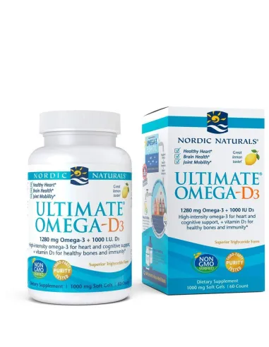 BodyNutrition | Ultimate Omega-D3 Lemon Nordic Naturals