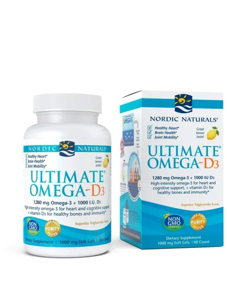 BodyNutrition | Ultimate Omega-D3 Lemon Nordic Naturals