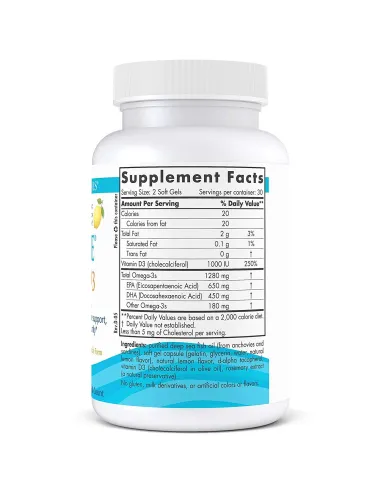 BodyNutrition | Ultimate Omega-D3 Lemon Nordic Naturals