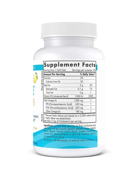 BodyNutrition | Ultimate Omega-D3 Lemon Nordic Naturals