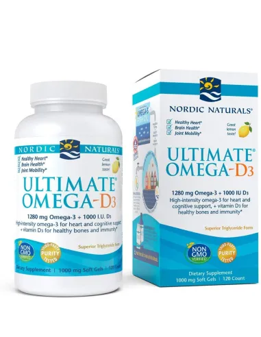 BodyNutrition | Ultimate Omega-D3 Lemon Nordic Naturals