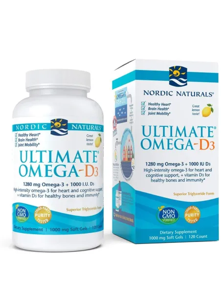 BodyNutrition | Ultimate Omega-D3 Lemon Nordic Naturals