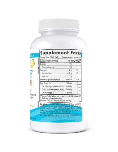 BodyNutrition | Ultimate Omega-D3 Lemon Nordic Naturals