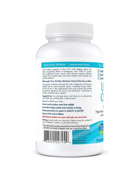 BodyNutrition | Ultimate Omega-D3 Lemon Nordic Naturals