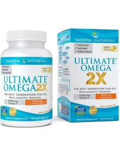 BodyNutrition | Ultimate Omega 2X with Vitamin D3 2150mg Nordic Naturals