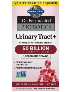 Garden of Life Dr. Formulated Probiotics Urinary Tract+ -