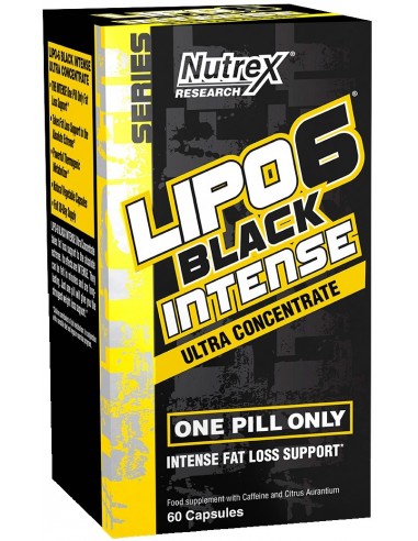 Lipo-6 Black Intense Ultra Concentrate de Nutrex Research -