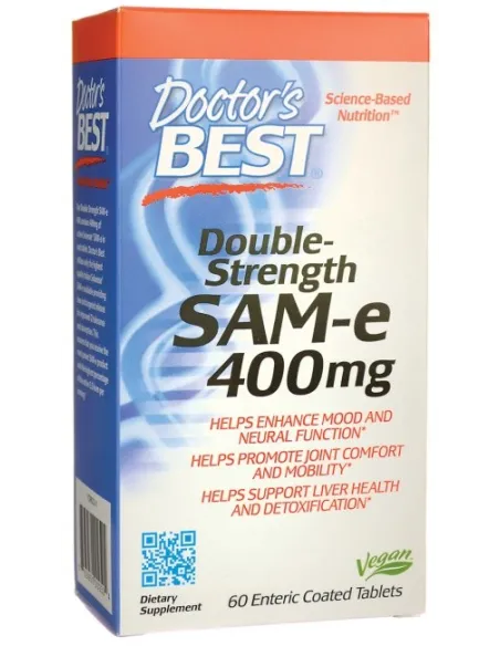 BodyNutrition | SAM-e 400mg Double-Strength (60 tablets) Doctor's Best