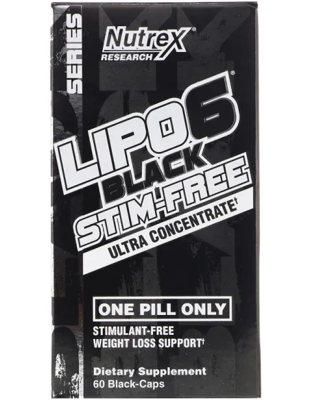 BodyNutrition | Lipo-6 Black Diuretic (80 caps) Nutrex Research