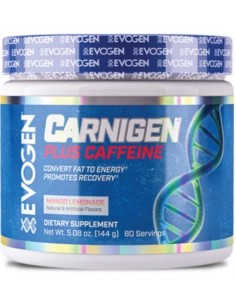 Carnigen Plus Caffeine de Evogen | Body Nutrition (FR)