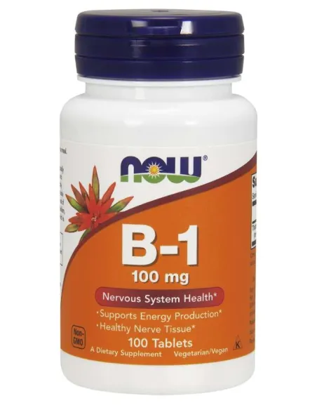 BodyNutrition | Vitamina B-1 Tiamina NOW Foods
