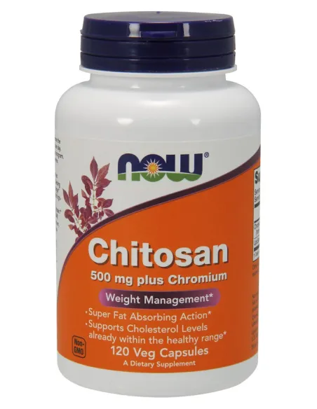 BodyNutrition | Chitosan 500mg Plus Chromium NOW Foods