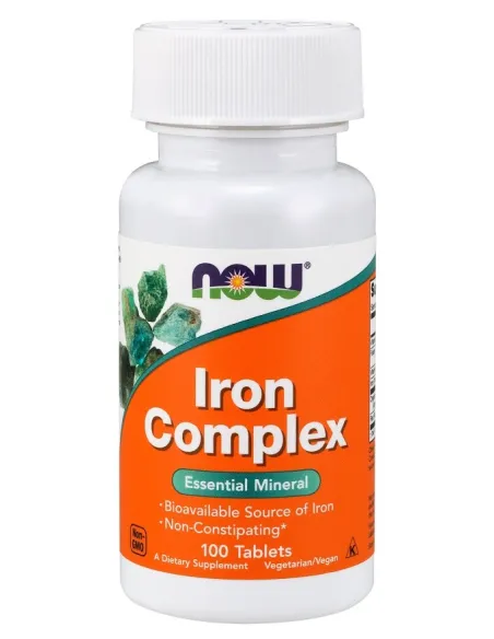 Iron Complex by NOW Foods | Body Nutrition (EN)