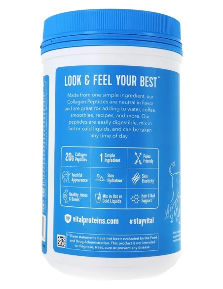 Collagen Peptides (284g) by Vital Proteins | Body Nutrition (EN)