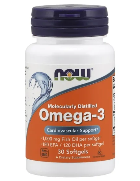 NOW Foods Omega-3 Molecularly Distilled | Body Nutrition (ES)