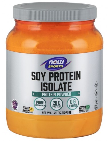 Soy Protein Isolate (544g) by NOW Foods | Body Nutrition (EN)