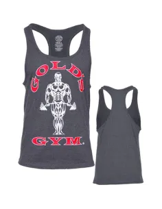 Gold's Gym Classic Stringer Tank Top Charcoal | Body Nutrition (ES)
