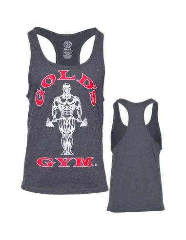 Gold's Gym Classic Stringer Tank Top Charcoal | Body Nutrition (ES)