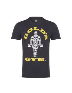 Gold's Gym Muscle Joe T-Shirt Charcoal | Body Nutrition (ES)
