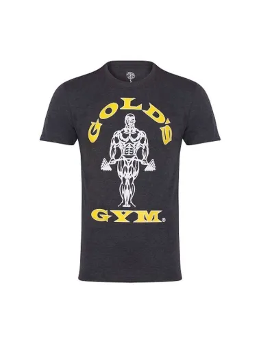 Gold's Gym Muscle Joe T-Shirt Charcoal | Body Nutrition (ES)