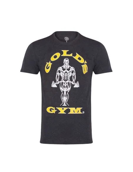 Gold's Gym Muscle Joe T-Shirt Charcoal | Body Nutrition (ES)