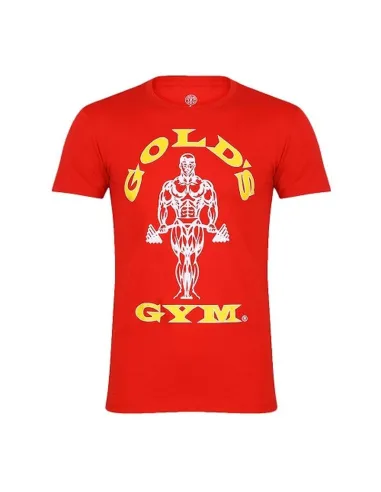 Gold's Gym Muscle Joe T-Shirt Red | Body Nutrition (ES)