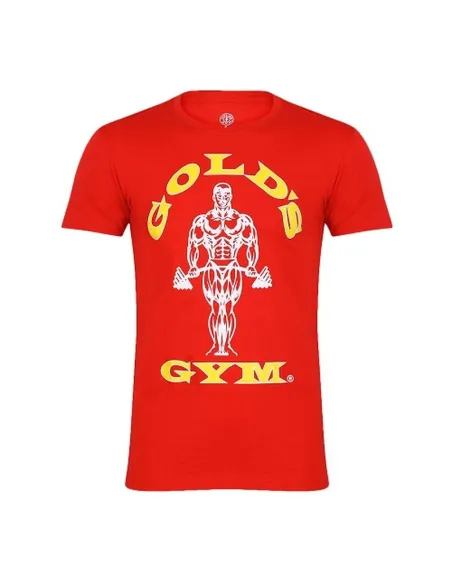 Gold's Gym Muscle Joe T-Shirt Red | Body Nutrition (ES)