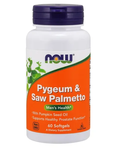 BodyNutrition | Pygeum & Saw Palmetto NOW Foods