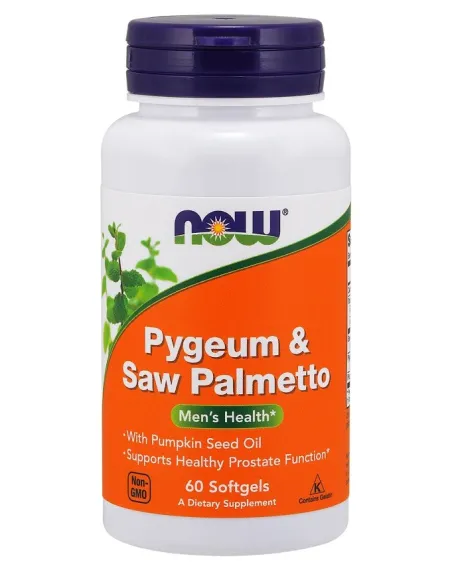 BodyNutrition | Pygeum & Saw Palmetto NOW Foods