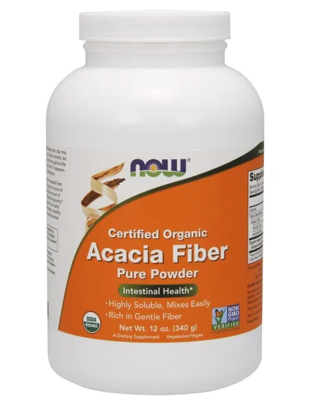 BodyNutrition | Acacia Fiber Organic Powder NOW Foods