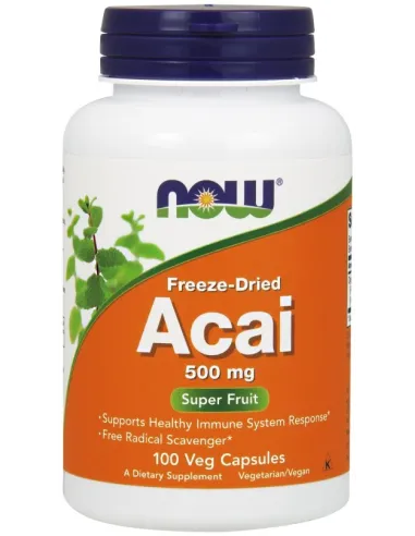 NOW Foods Acai 500mg | Body Nutrition (ES)
