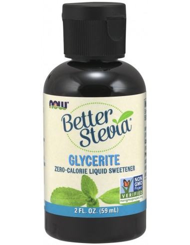 Better Stevia Glycerite NOW Foods - BodyNutrition