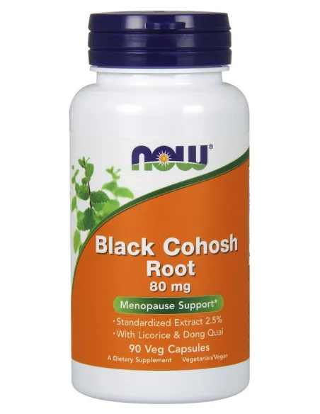 BodyNutrition | Black Cohosh Root 80mg NOW Foods