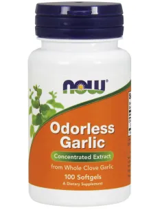 Odorless Garlic von NOW Foods | Body Nutrition (DE)