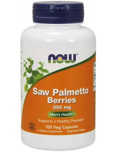 NOW Foods Saw Palmetto Berries 550mg | Body Nutrition (ES)