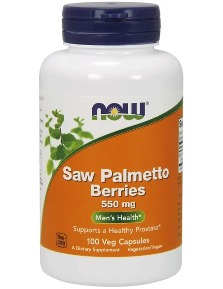 BodyNutrition | Saw Palmetto Berries 550mg NOW Foods