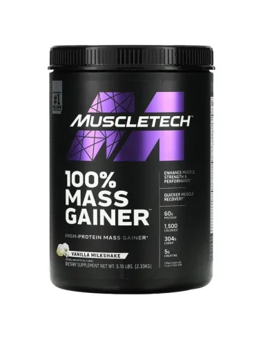100% Mass Gainer (2330g) by Muscletech | Body Nutrition (EN)