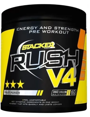 Rush v4 (360g) von Stacker2 Europe | Body Nutrition (DE)
