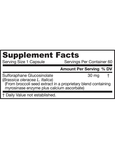 BodyNutrition | BroccoMax (120 vcaps) Jarrow Formulas