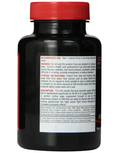 T3 Guggul (180 caps) by San | Body Nutrition (EN)