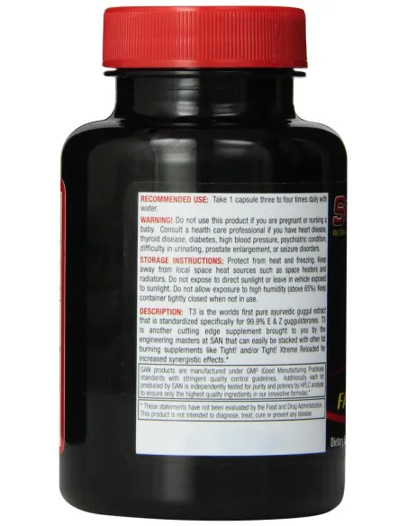T3 Guggul (180 caps) by San | Body Nutrition (EN)