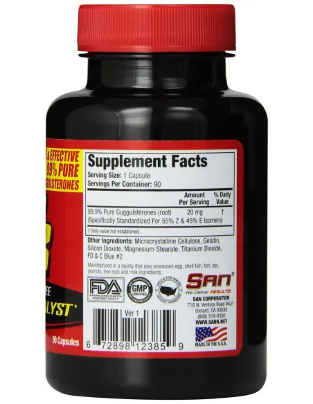 T3 Guggul (180 caps) by San | Body Nutrition (EN)