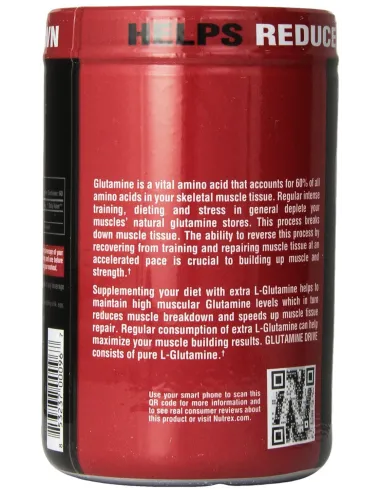 Glutamine Drive (1000g) by Nutrex Research | Body Nutrition (EN)