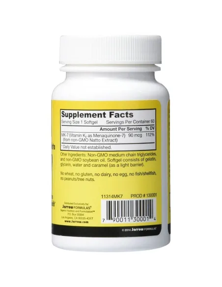 BodyNutrition | Vitamina K2 MK-7 (120 softgels) Jarrow Formulas